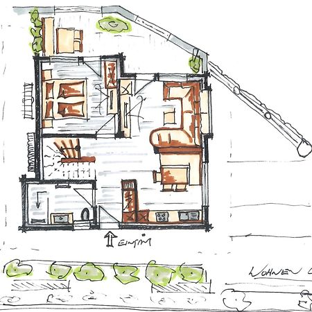Alte Muehle Apartment เนาดาส ภายนอก รูปภาพ