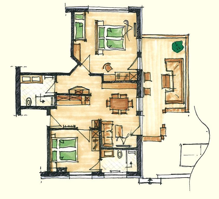 Alte Muehle Apartment เนาดาส ห้อง รูปภาพ