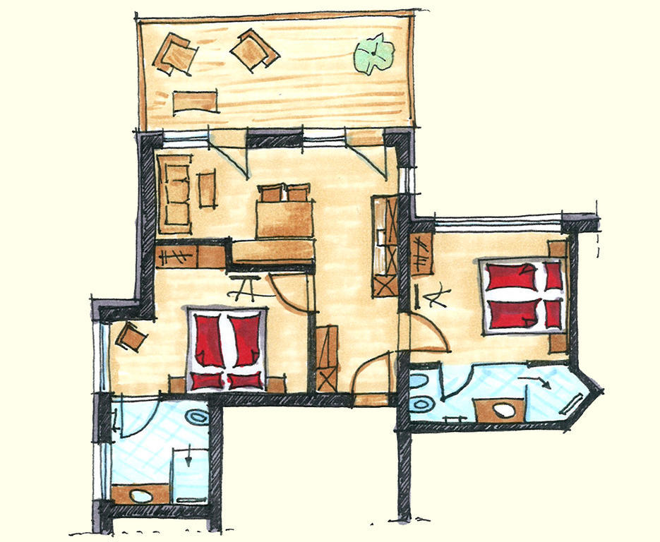 Alte Muehle Apartment เนาดาส ห้อง รูปภาพ